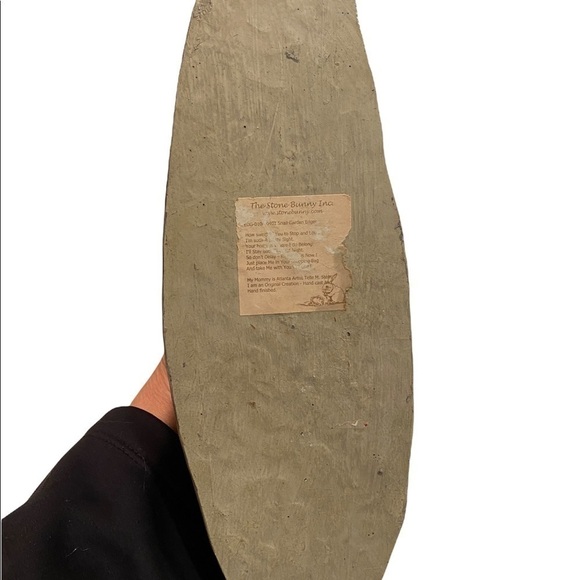 ✨2005 Stone Bunny Inc Telle M. Stein Garden Statue - Picture 6 of 7